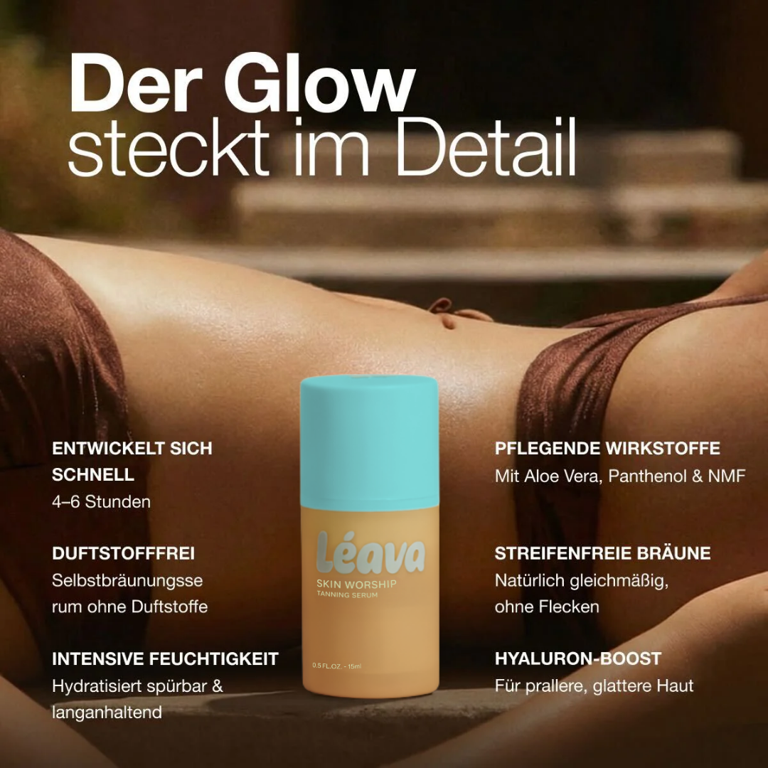Selbstbräuner Serum fürs Gesicht - Skin Worship