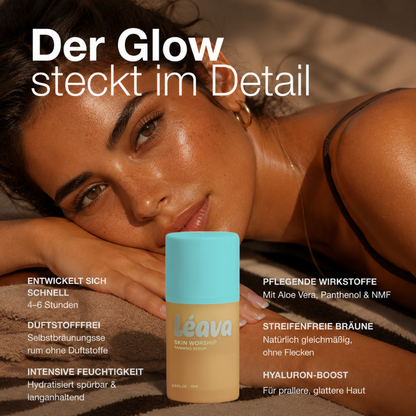 Selbstbräuner Set für Gesicht & Körper - Glow Ritual Box