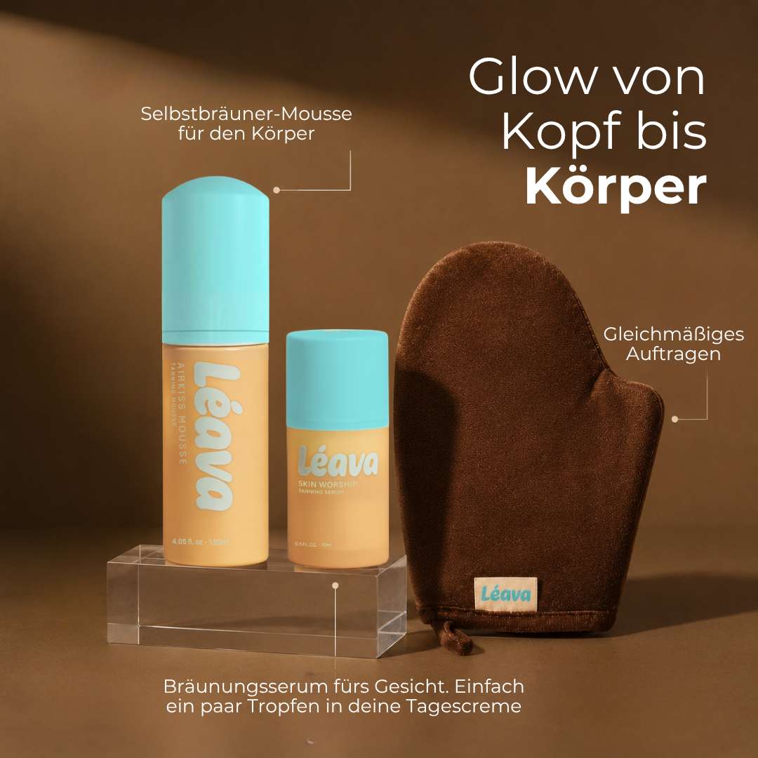 Selbstbräuner Gesicht & Körper – Glow von Kopf bis Körper